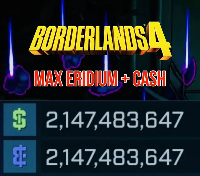 Borderlands 4 Boost Service – INSTANT Level 50, Money, Eridium & SDU's (Xbox/PS5/PC)
