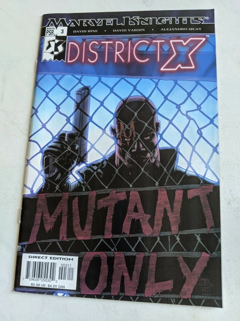 District X #3 September 2004 Marvel Comics Hine Yardin Sicat