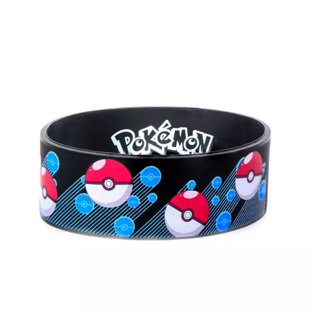 Pokemon Pokeball Youth Silicone Bracelet