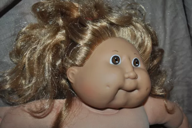 CPK Cabbage Patch GIRL 1978 1982 CALECO Appalachian Xavier Roberts 15" BLONDE