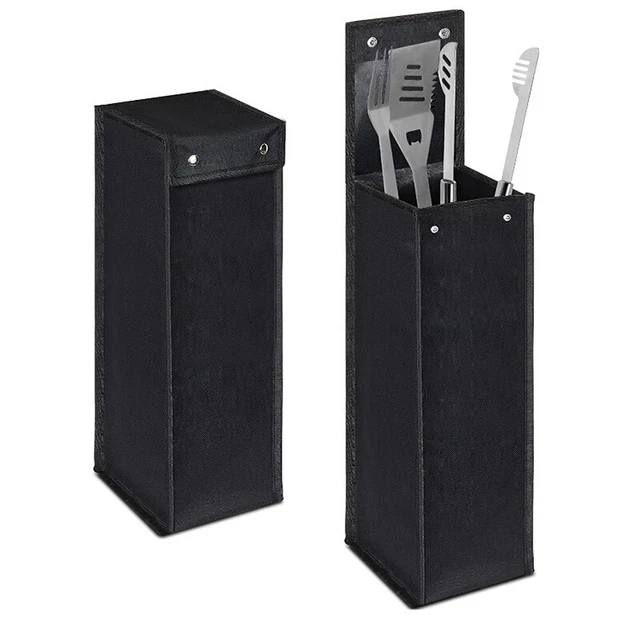 BBQ TOOL STORAGE Bag Portable Oxford Barbecue Hardware Tools Holder