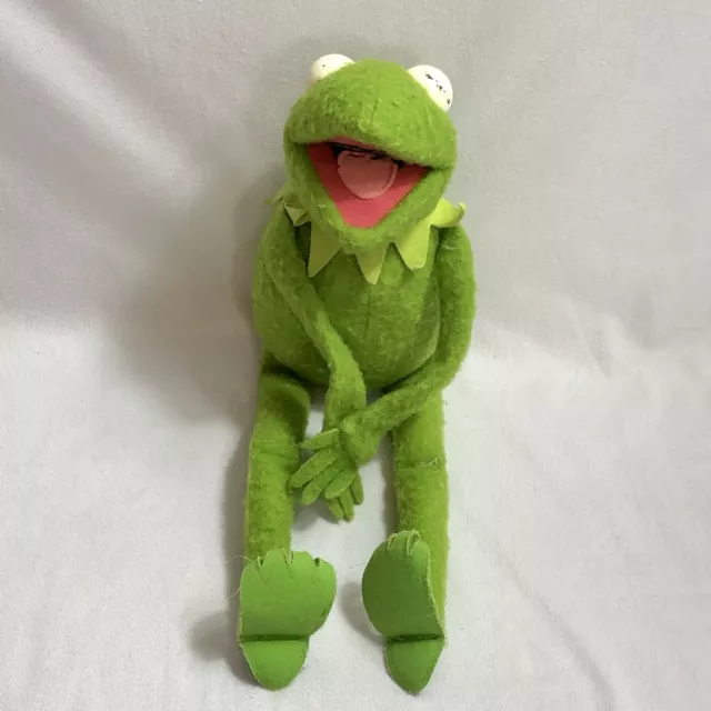 Vintage Kermit the Frog #850 Jim Henson Muppet Plush Toy Fisher Price 1976