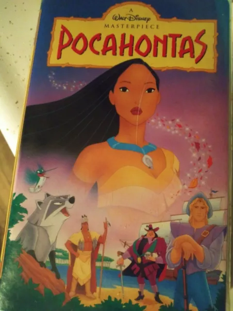 POCAHONTAS VHS # 5741 A Walt Disney Masterpiece Collection FREE SHIPPING