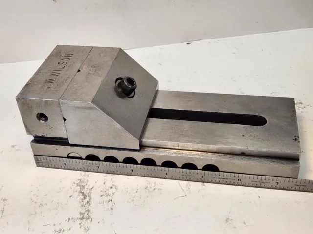 Vintage Tool Maker Precision Grinding Vise - 3" wide Jaw x 4 1/2" Opening