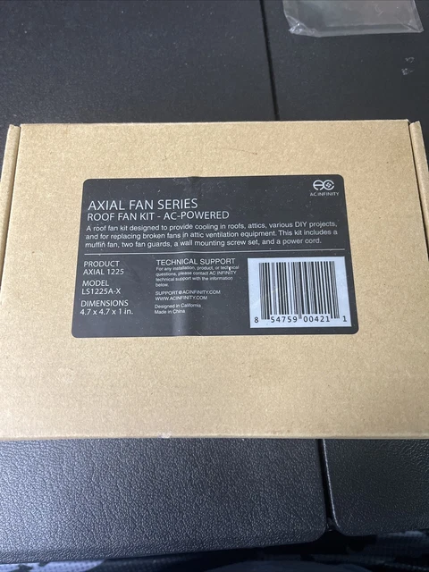 Axial 1225 LS1225A-X Roof Fan Kit