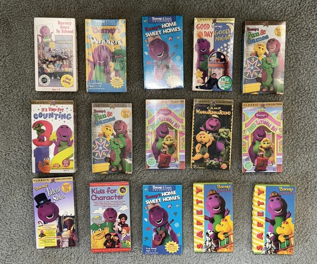 BARNEY - ITS Time For Counting (VHS, 1998) 15 Brand New Sealed VHS £273 ...