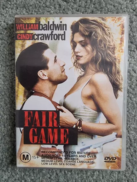 FAIR GAME - dvd william baldwin cindy crawford