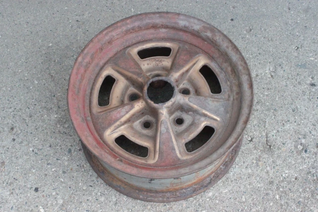 Original 1969-77 Pontiac Rally II Wheel or Rim 14" x 6" OEM Factory GM KU Code