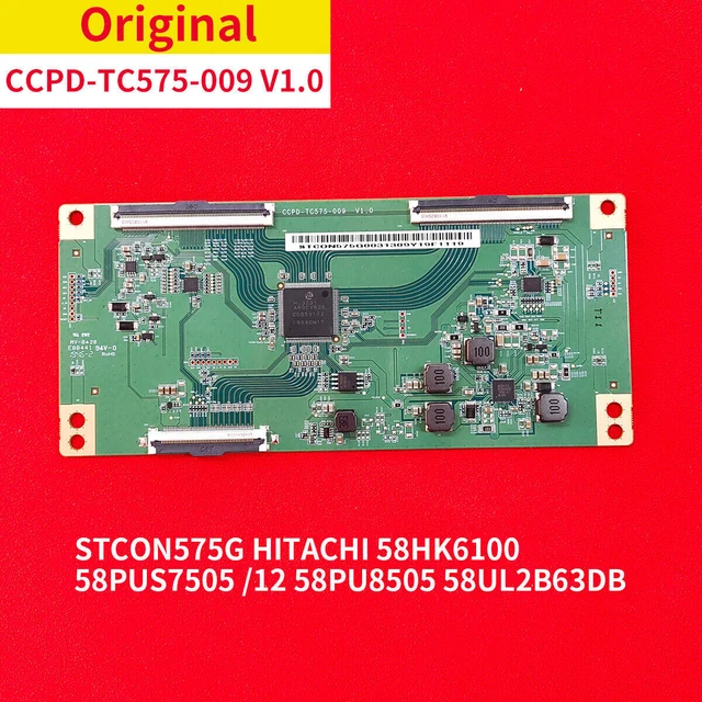 thumbnail image 2 of Vizio V585-H11 / TCL 55US5800 T-Con Board – (STCON575G) CCPD-TC575-009 V1.0 (Used) 2 of 5
