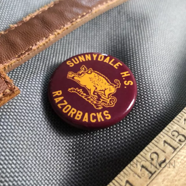 Buffy the Vampire Slayer - Prop Sunnydale Razorbacks 1.25” Cosplay Button Badge