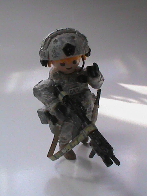 Playmobil Personnalisé Soldat Ukrainien Réf-0004 - Occasion