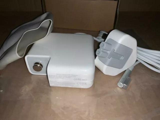 Mag safe 1 ( L shape ) 60W Macbook Pro Charger with UK Power Adapter