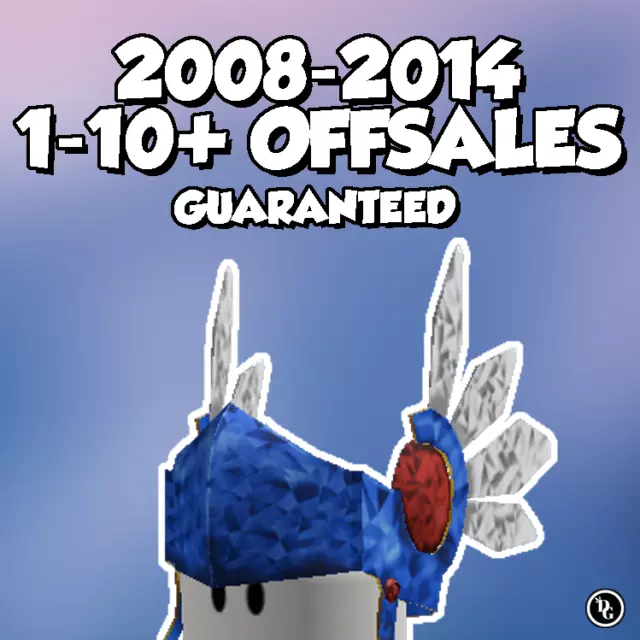 ROBLOX OG 2006-2014, 6-10+ OFFSALES / LIMITEDS, SENT FAST TO YOU