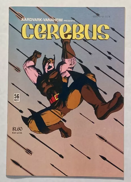 Cerebus The Aardvark #56 Underground Comix 1983 Dave Sim,  Jim Valentino