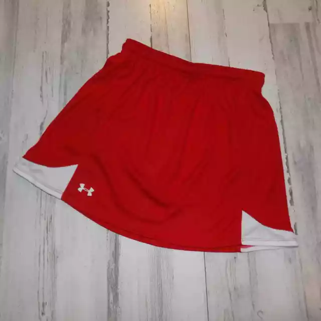 Under Armour Women's Skirt Kilt Scarlet w/White M