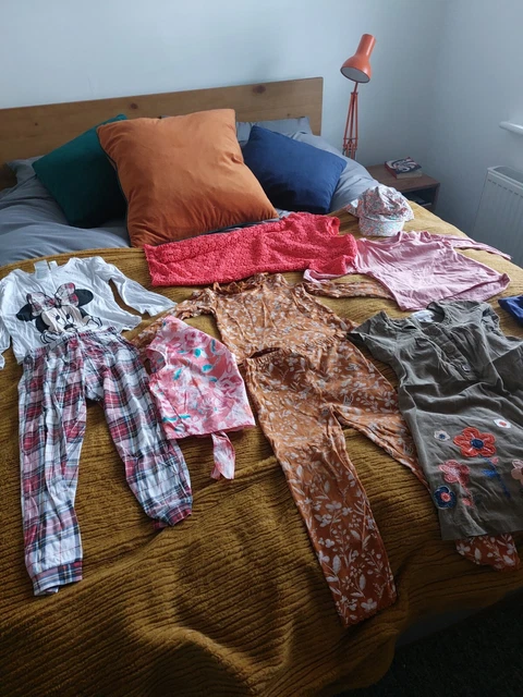 Girls Clothes Large Bundle Age 4-5 Years Next, M&S, H&M etc