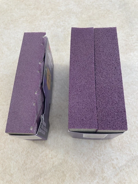 3M faster sanding 120 and 180 (two sponges) grit