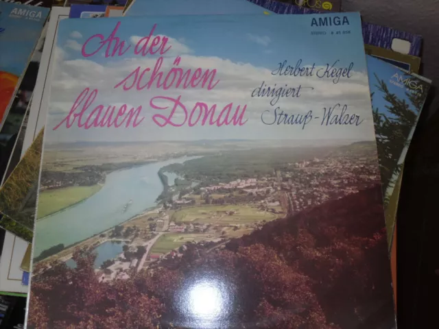 DDR- Schallplatte +   An der schönen blauen Donau + Walzer   +LP von AMIGA