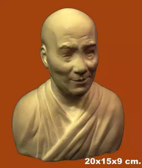 Dalai Lama 100% Australian Sculpture small 3D Bust 14cm made in Sydney