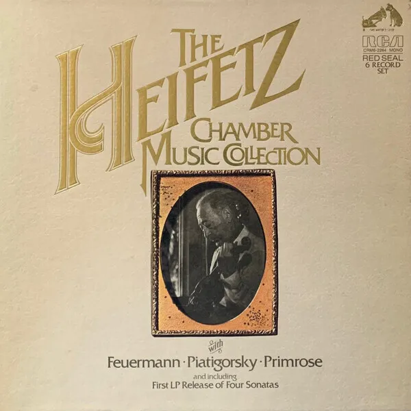 LP-BOX The Heifetz Chamber Music Collection with Feuermann • Piati The Heifetz