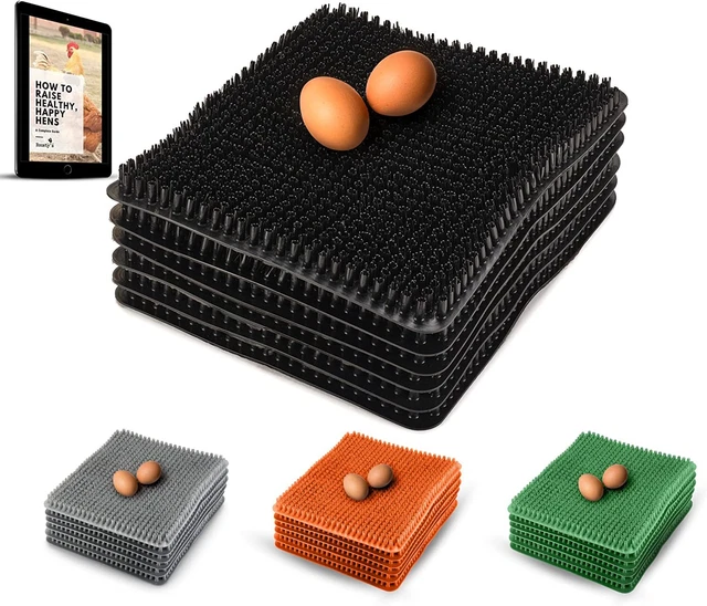 Roosty's Chicken Nesting Box Pads x6 | Washable Plastic Nesting Box Liners ...
