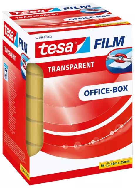 tesafilm transparent Self-Adhesive Tape - High Age and Tear-Resistance - Office