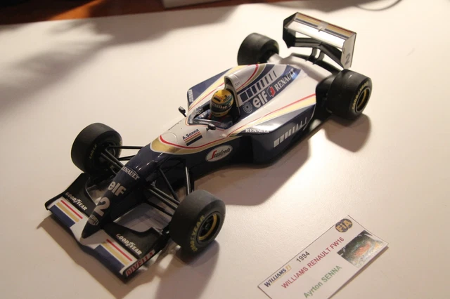Buy 1:18 Williams FW16 A.Senna Braz. GP 94 online | Solido