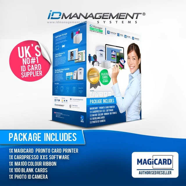 MAGICARD PRONTO COMPLETE ID Card System £869.00 - PicClick UK