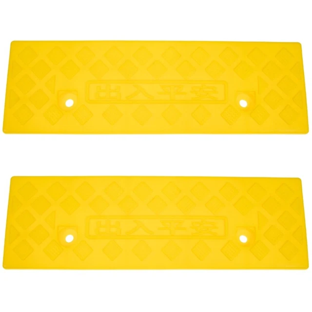 2x tappetino inclinabile rampa capannone tacca in gomma rampa vialetto rampa soglia