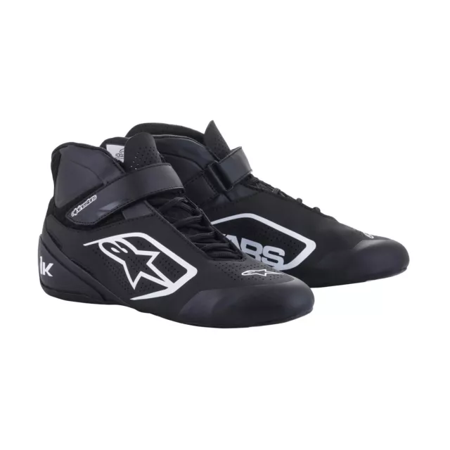 Neu Alpinestars Kartschuh TECH 1-K V2 Schwarz-Weiß (42.5)