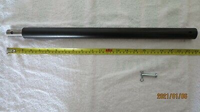 Kasei auger extension Bar with Pin 22 inch length 3/4" Shaft heavy duty