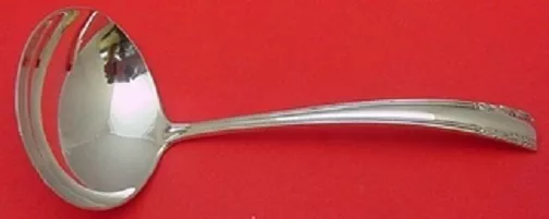 Chapel Bells by Alvin Sterling Silver Gravy Ladle 6" Serving Silverware