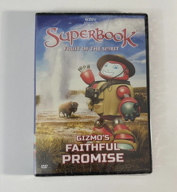 SUPERBOOK FRUIT OF the Spirit Gizmo's Faithful Promise CBN DVD 2022 NEW ...