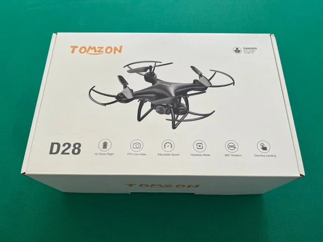 Tomzon D28 1080P HD Drone con Telecamera, Drone WiFi FPV 2.4G