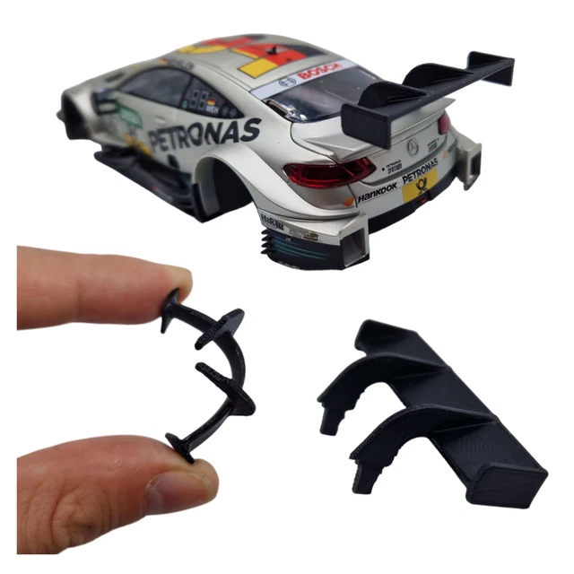 Blackslot Flexibler Spoiler Für Carrera BMW M6 GT3 - Unzerstörbares Slotcar Zubehör