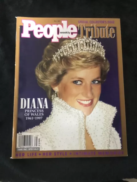 People Magazine Fall 1997 Sp Coll Iss Tribute Diana Princess Of Wales 1961-1997