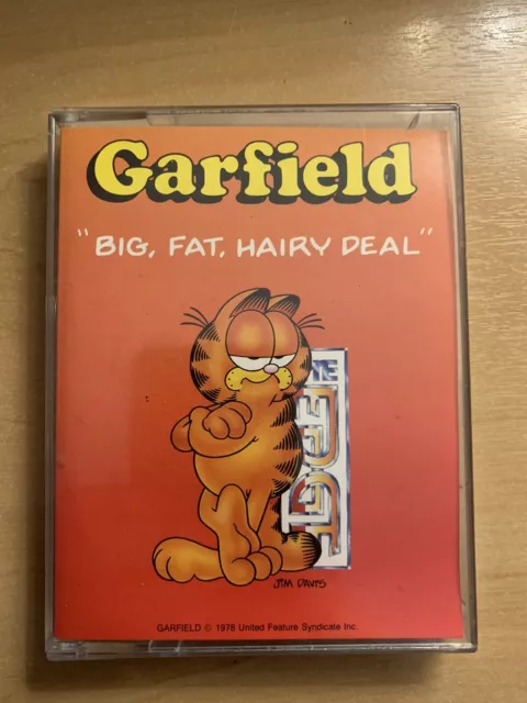 GARFIELD Big Fat Hairy Deal The Edge ZX Spectrum 48k VTG Game Cassette Tape