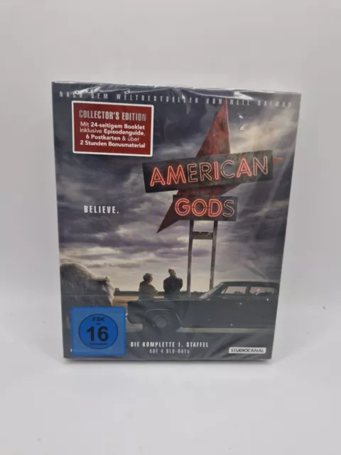 American Gods / Collector's Edition / 1. Staffel / Blu-ray (2017, Blu-ray)