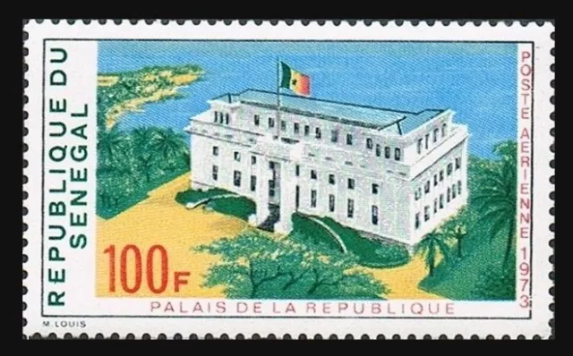 Senegal C119,MNH.Michel 517. Palace of the Republic,1973.