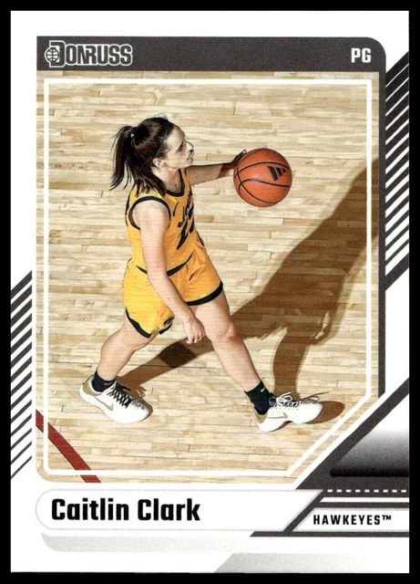 CAITLIN CLARK 2024 Panini Caitlin Clark Collection #12 Donruss Iowa £1.