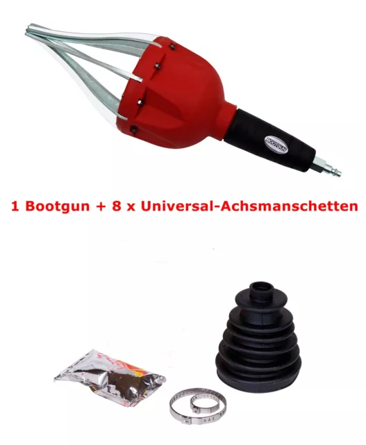 Bootgun Achsmanschettenspreizer Rot BG-110-R + 8 Achsmanschette BKUV03 Werkzeug