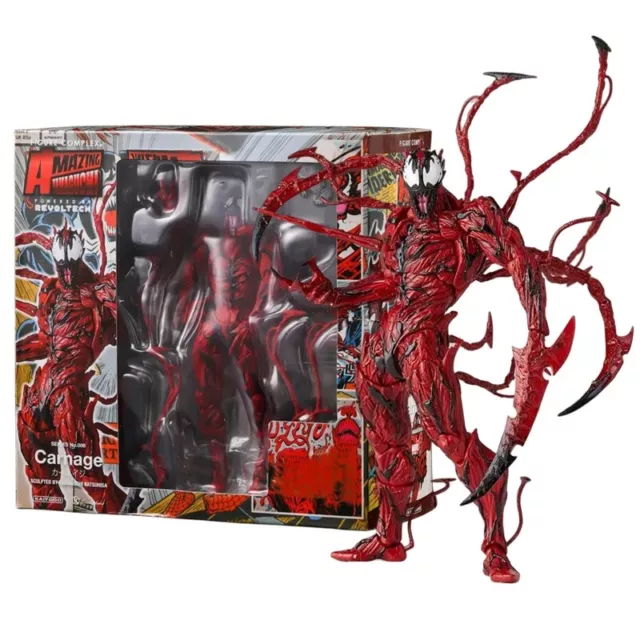 Figurine AMAZING YAMAGUCHI Carnage Venom Spider Man Marvel