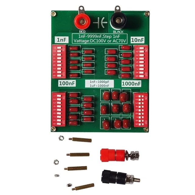 1NF 9999NF Step-1NF Programmable Capacitor Board Polypropylene Film Ko G8A3