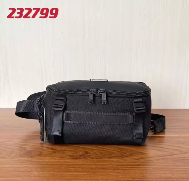 TUMI Alpha Bravo Platoon Sling Bag -232799 Black-Nylon