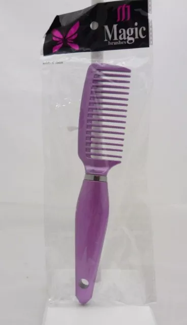 Magic brushes peigne à cheveux violette 22,5 x 5 cm