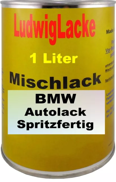 1 L spritzfertiger Lack für BMW Orientblau Nuance 317 Bj.1992 - 2006