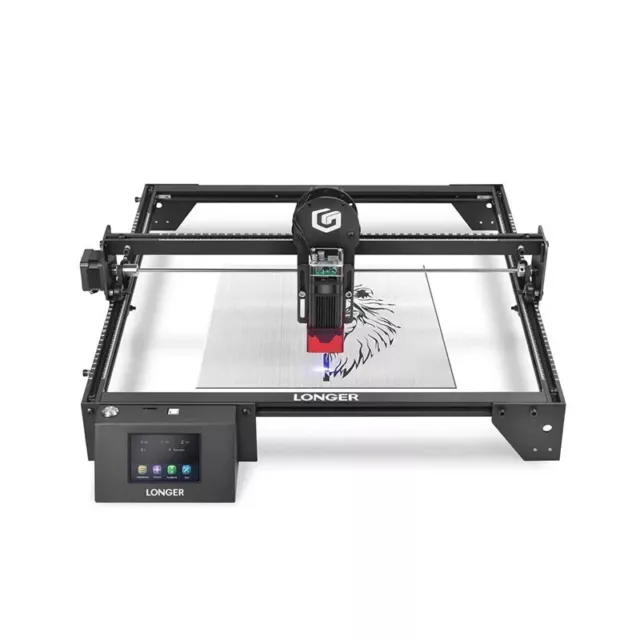 Gravure Laser Appareil Découpe Bois et Métal 400x400mm Écran Tactile 10W Neuf FR