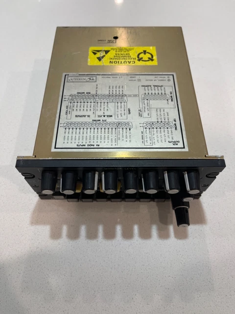 technisonic a711 aircraft audio controller BELL jet ranger AIRBUS avionics
