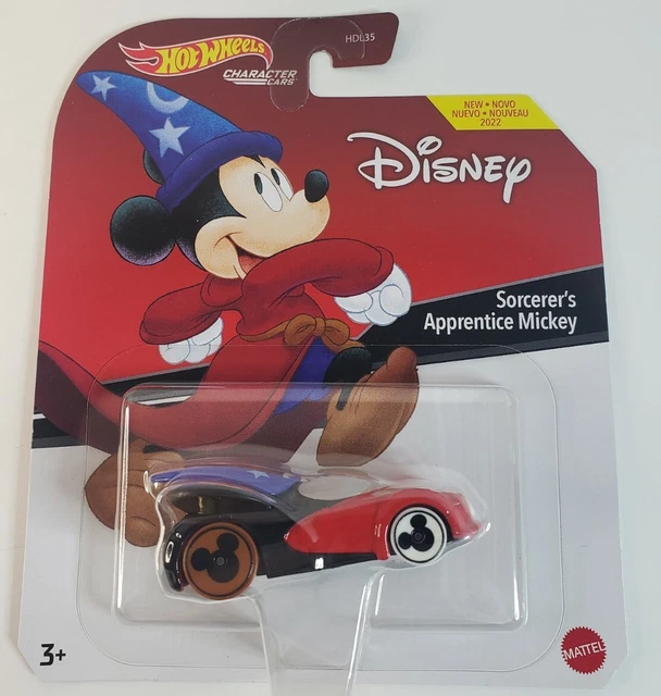 HOT WHEELS SORCERER'S Apprentice Mickey 2022 version NIP Characters