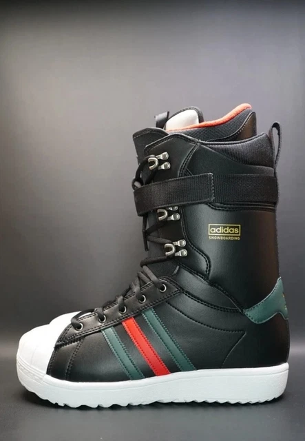 ADIDAS SUPERSTAR ADV Snowboard Boots EG9392 Black Green